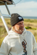 Load image into Gallery viewer, Fish or Die Beanie (Dark Brown)
