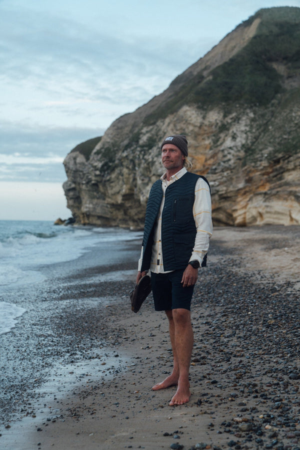 Seaway Quilted Vest (Blueberry)