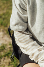 Load image into Gallery viewer, Ahoy! Mini Forest Camper T-shirt (Oatmeal Melange/Star White)
