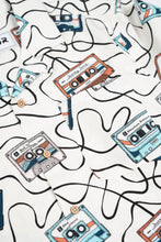 Load image into Gallery viewer, Roadtrip Mixtape Short Sleeve Shirt (Star White)
