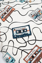 Load image into Gallery viewer, Roadtrip Mixtape Short Sleeve Shirt (Star White)
