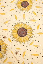 Load image into Gallery viewer, Sunflower Short Sleeve Shirt (Anise Flower)
