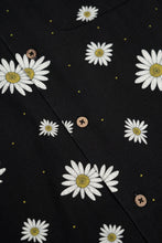 Load image into Gallery viewer, Maguerite Short Sleeve Shirt (Moonless Night)
