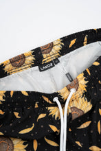 Load image into Gallery viewer, Sunflower Swim Shorts (Moonless Night)
