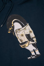 Load image into Gallery viewer, Pilgrim Penguin Hoodie (Blueberry)
