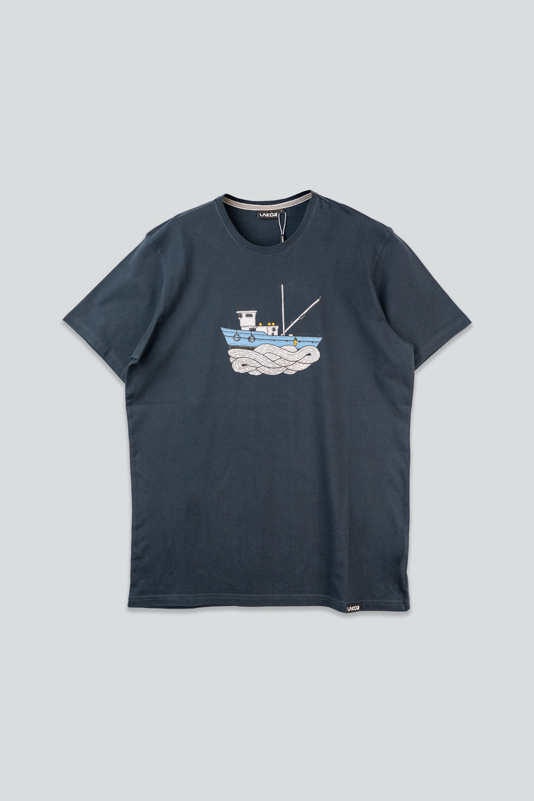 Fishing Vessel T-shirt (Blueberry)