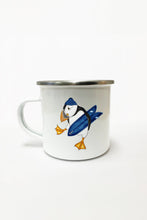 Load image into Gallery viewer, Surf&#39;s Up Enamel Mug
