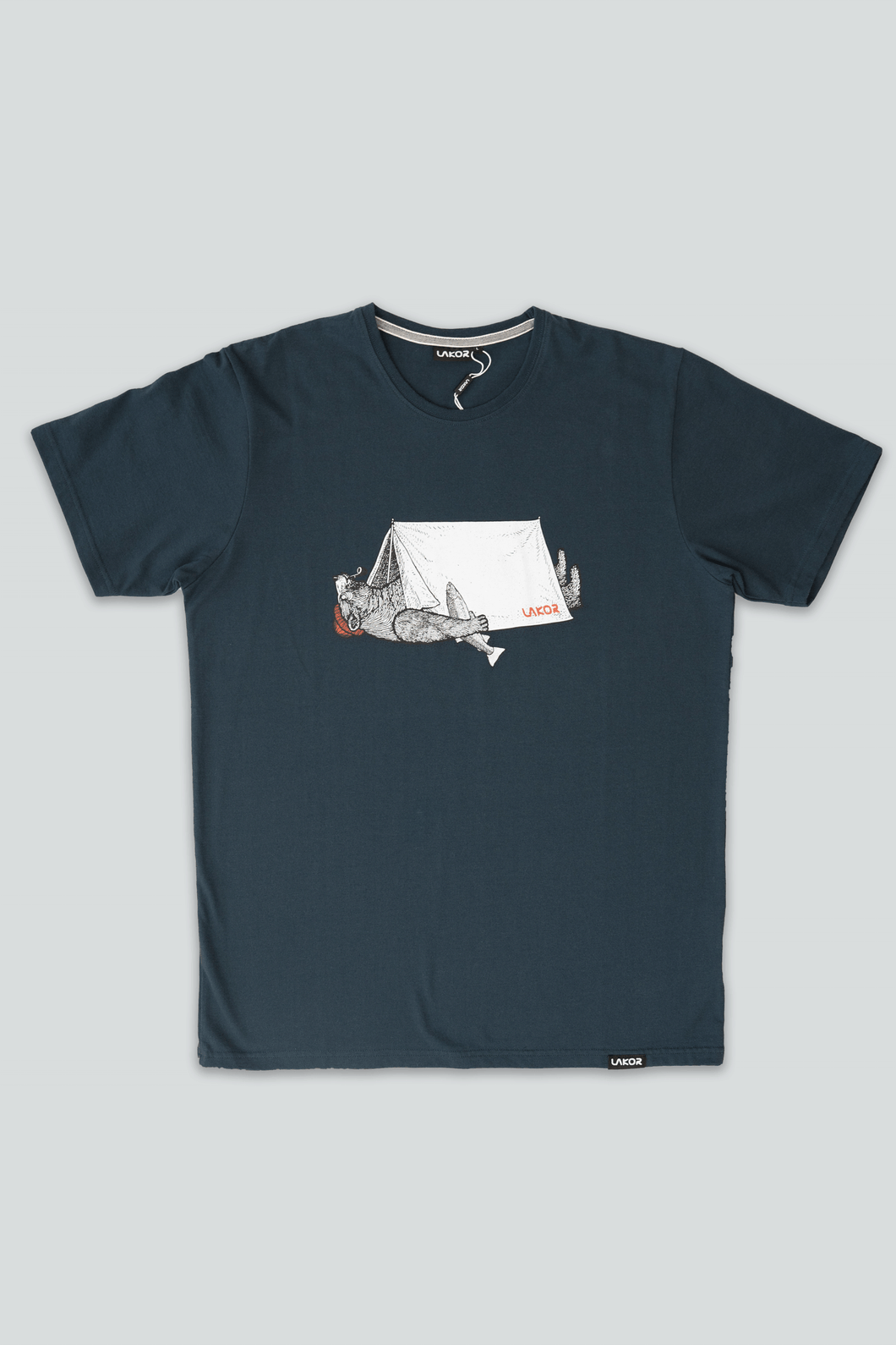 Tent Hibernation T-shirt (Navy)