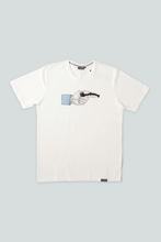 Load image into Gallery viewer, The Pointing Pipe T-shirt (Star White)
