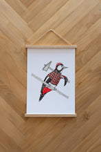 Load image into Gallery viewer, Woodpecker Poster

