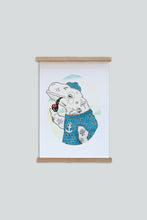Load image into Gallery viewer, Badass Beluga Poster
