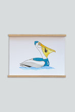 Load image into Gallery viewer, Sailing Pelican Poster
