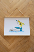 Load image into Gallery viewer, Sailing Pelican Poster
